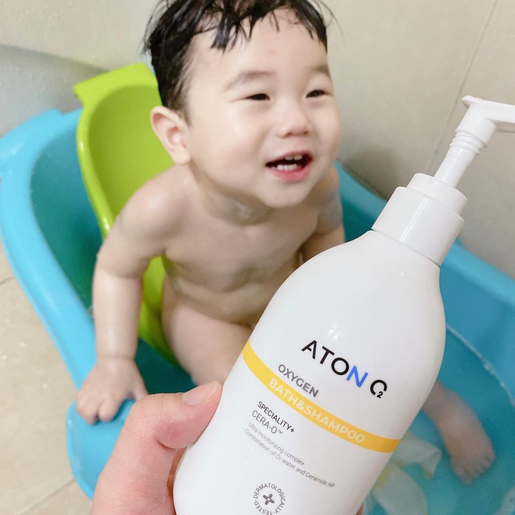 Sữa Tắm Gội 2in1 Dịu Nhẹ Atono2 Oxygen (0M+) - 300g