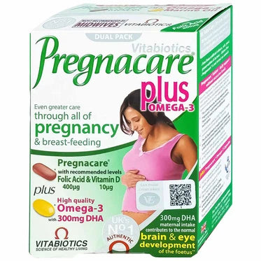 Vitamin bầu Pregnacare Omega 3 plus
