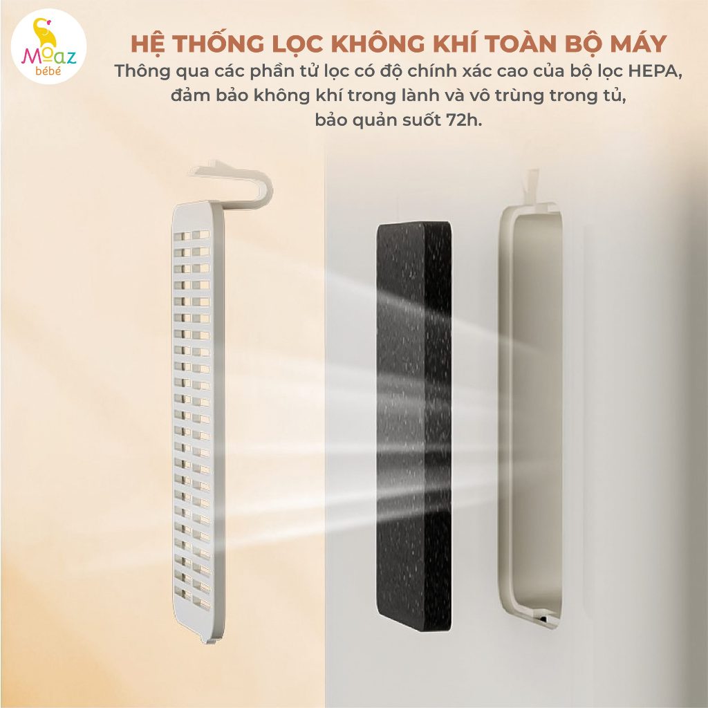 Máy Tiệt Trùng UV NANOE MOAZ BÉBÉ MB073