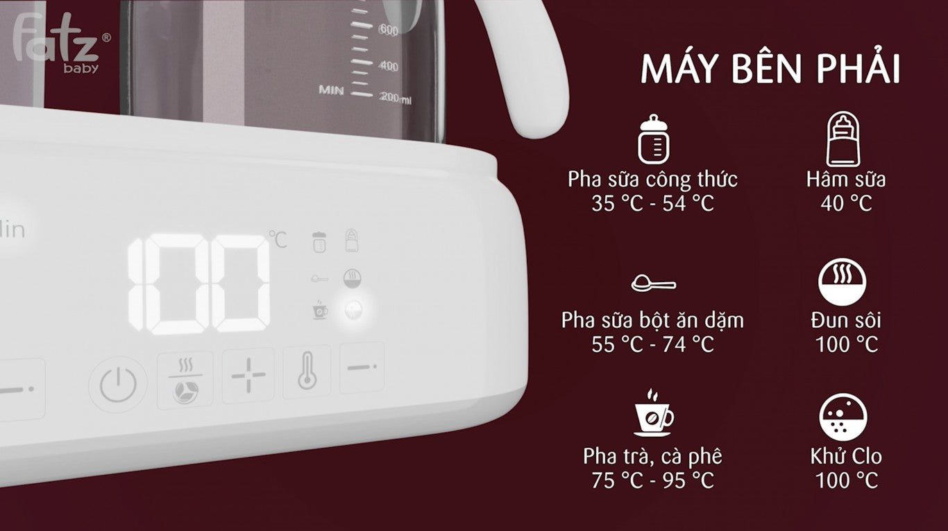 Máy đa năng điện tử (ALL-IN-ONE) Fatzbaby - Multimax 2 - FB9013SL