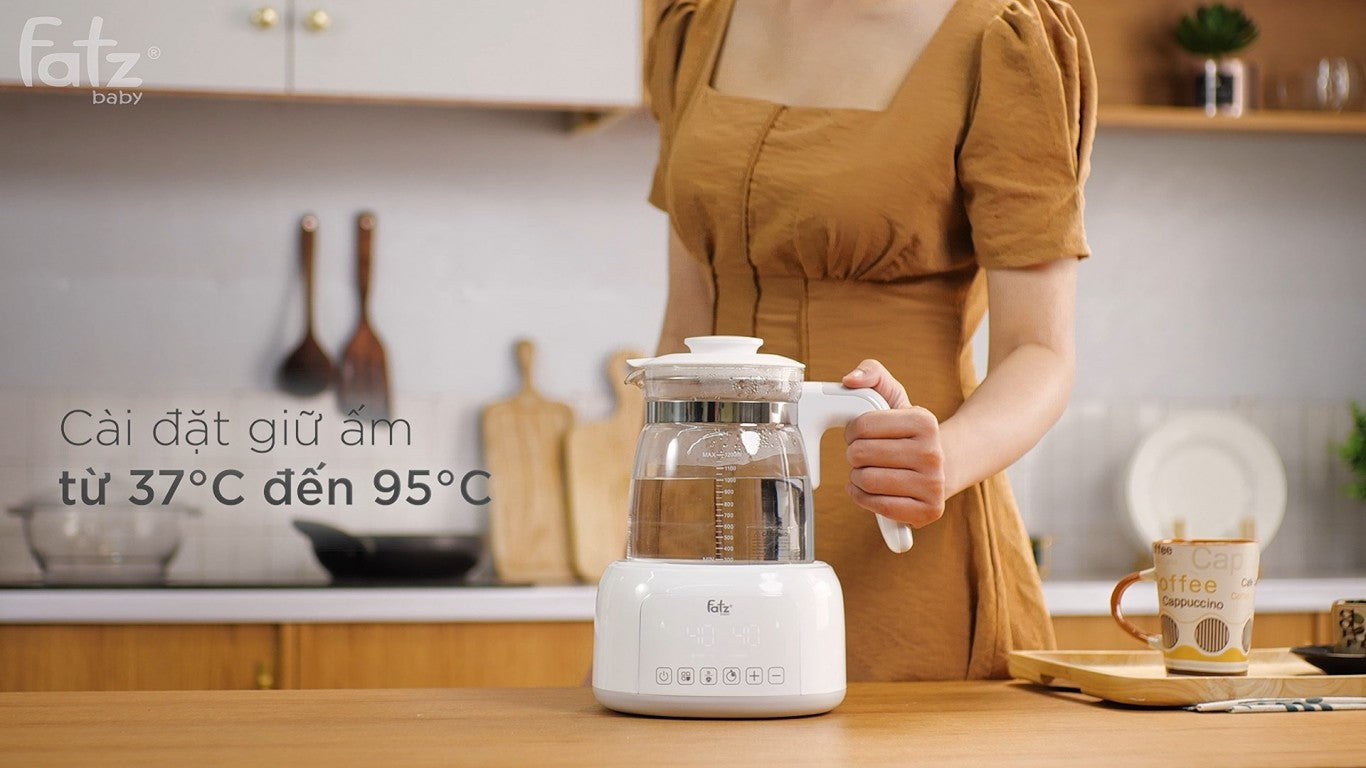 Máy đun nước và hâm nước pha sữa điện tử QUICK 12 Fatzbaby - FB3503HB