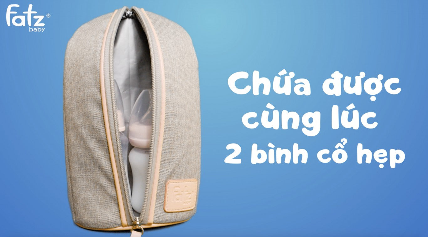 Túi giữ nhiệt bình sữa Fatzbaby - Thermo 1 - FB2015SL