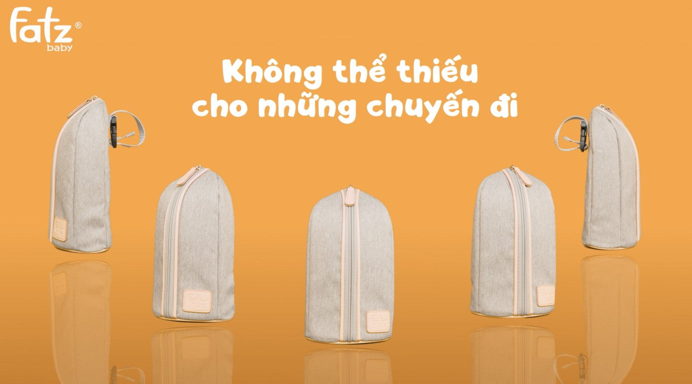 Túi giữ nhiệt bình sữa Fatzbaby - Thermo 1 - FB2015SL