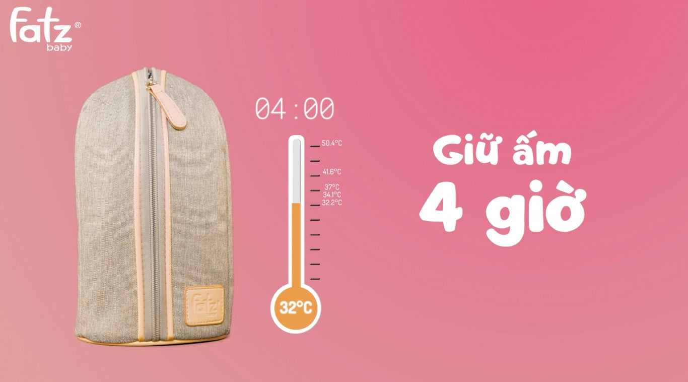 Túi giữ nhiệt bình sữa Fatzbaby - Thermo 1 - FB2015SL