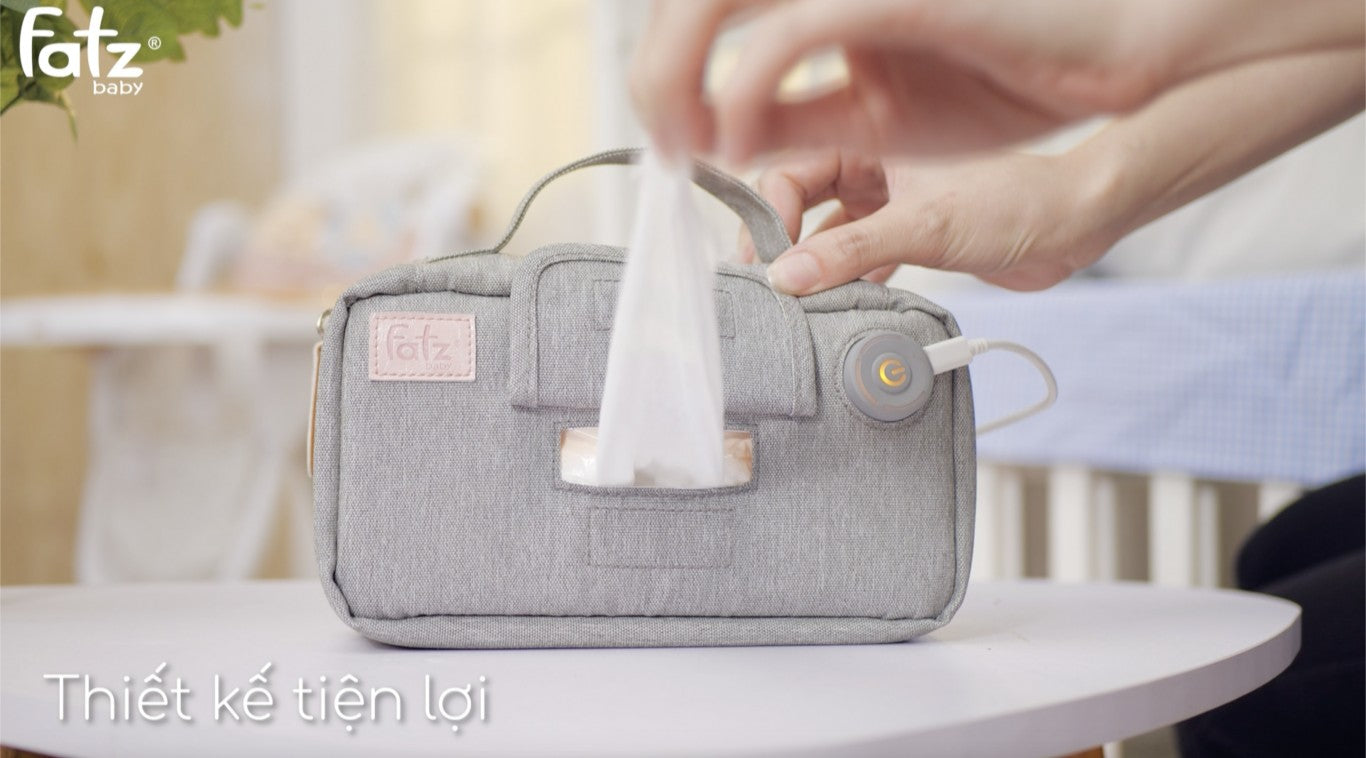 Túi ủ ấm khăn giấy ướt Fatzbaby - Warm 2 - FB7000SL