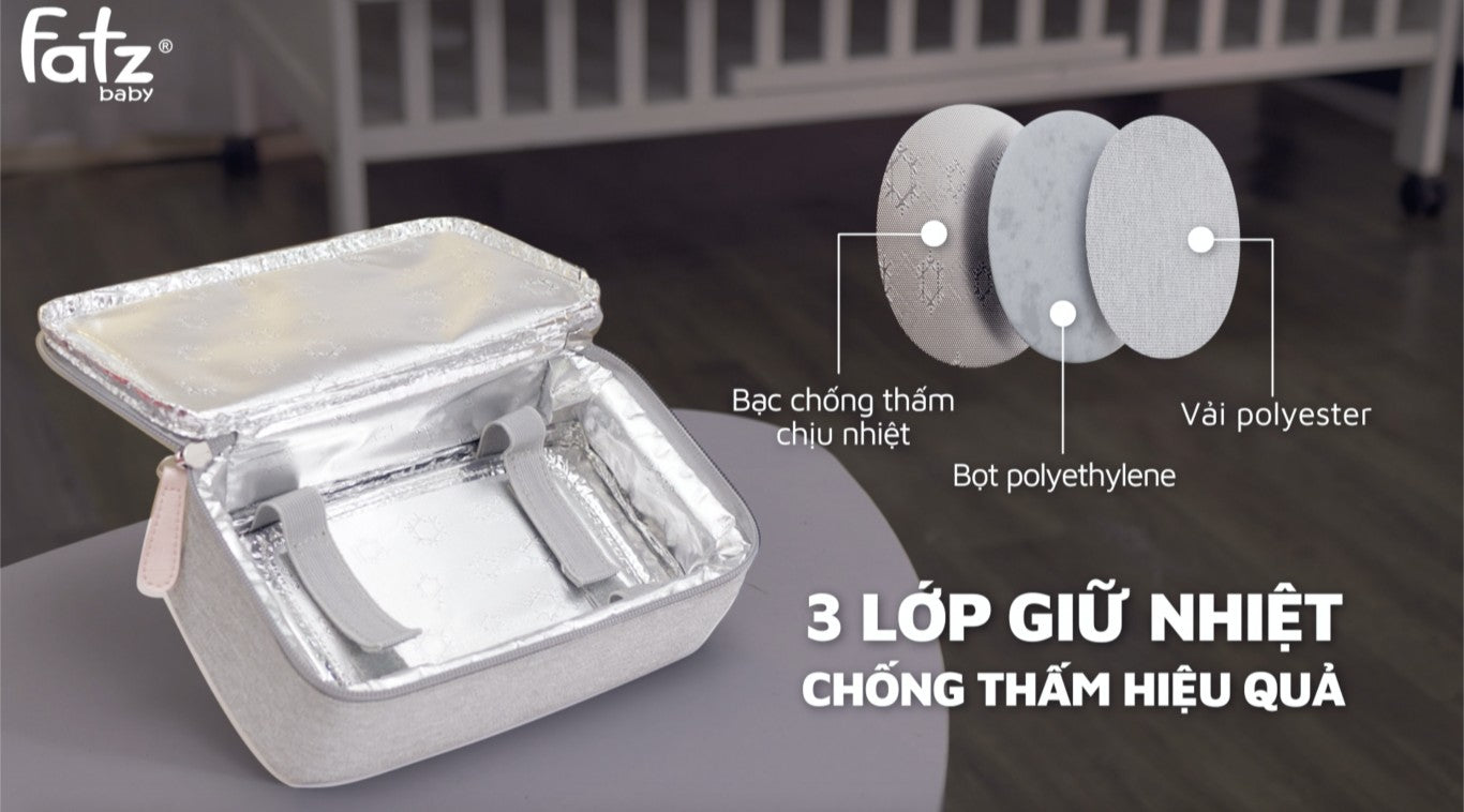 Túi ủ ấm khăn giấy ướt Fatzbaby - Warm 2 - FB7000SL