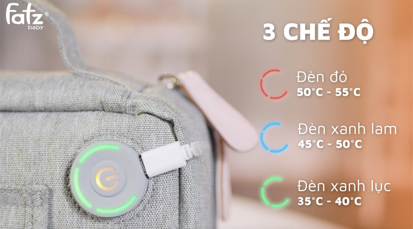 Túi ủ ấm khăn giấy ướt Fatzbaby - Warm 2 - FB7000SL