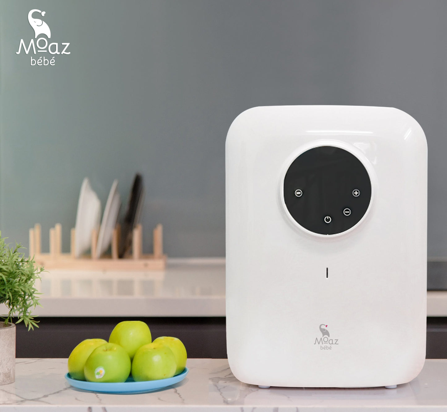 Máy tiệt trùng sấy khô tia UV và bảo quản bình sữa Moaz BéBé MB-023