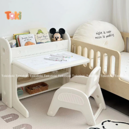 Bộ bàn học kèm ghế và bảng vẽ Babyviva