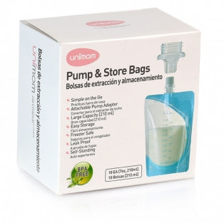 Túi đựng sữa mẹ (trữ sữa mẹ) Unimom Compact không có BPA 210ml 20 túi/ hộp